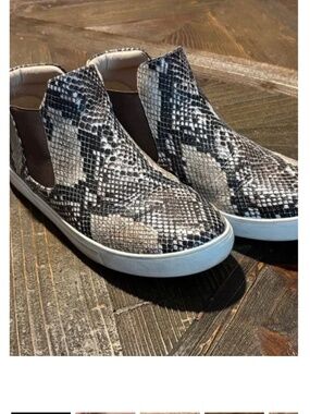 Coconuts by Matisse Snakeskin Pattern Sneakers